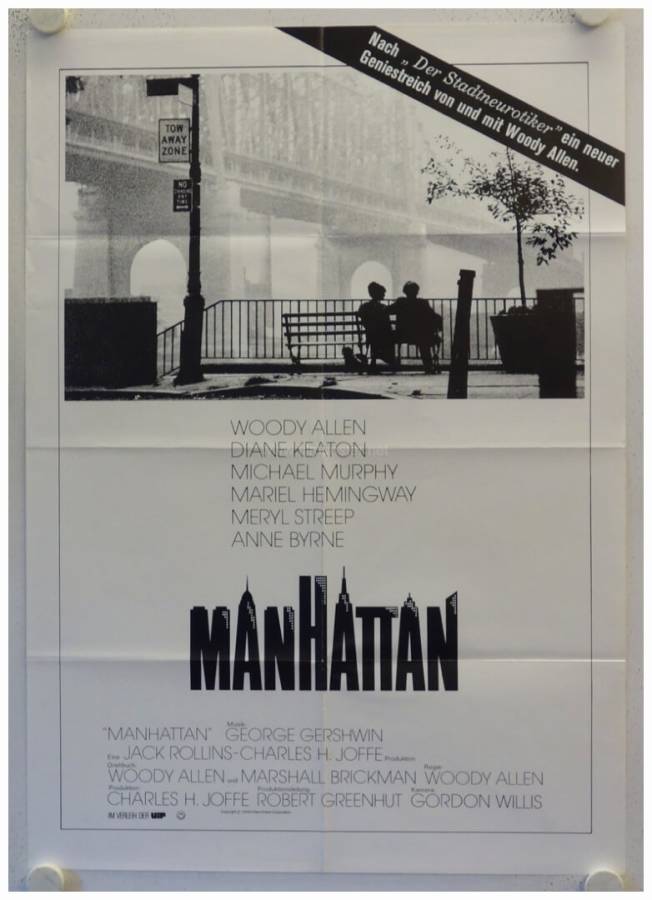 Manhattan original release german movie poster